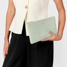 Load image into Gallery viewer, Katie Loxton Klb4107 BIRTHSTONE POUCH adventurine Sage Green
