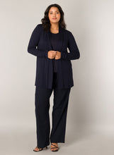 Load image into Gallery viewer, Base Level 6000001 YALA LONG CARDIGAN dark blue yayla
