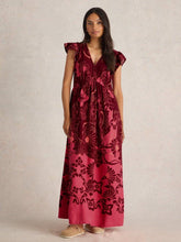 Load image into Gallery viewer, White Stuff 442723 LORNA LINEN BLEND MAXI DRESS
