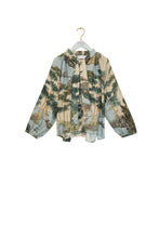 Load image into Gallery viewer, One Hundred Stars Tpbrvtnat RIVERS &amp; TREES PUSSY BOW BLOUSE
