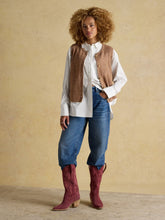 Load image into Gallery viewer, Joules Av1044 HOLLY BUTTON TANK TAN
