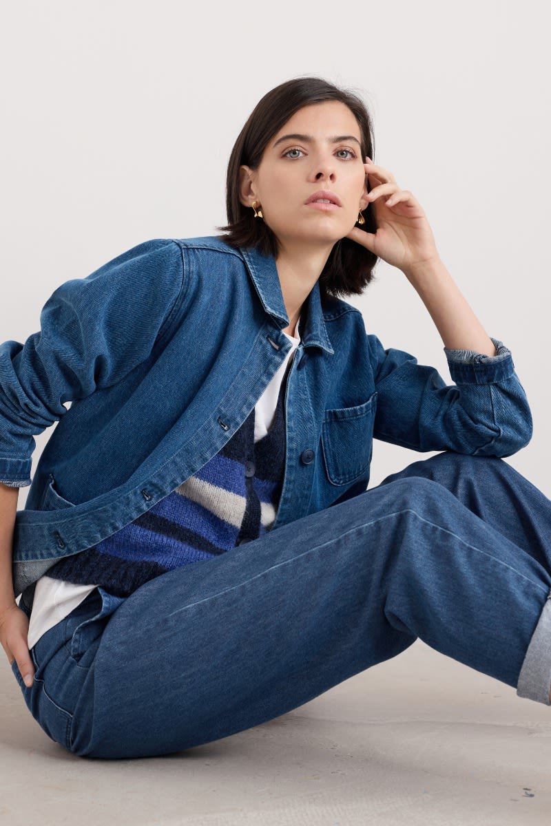 Seasalt B-Wm36520-32179 Reading Rocks Jacket II denim