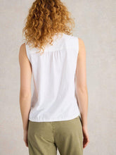 Load image into Gallery viewer, White Stuff 443028 TULIP SLEEVELESS SHIRT
