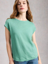 Load image into Gallery viewer, White Stuff 445355 ROWAN LINEN TEE
