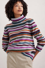 Load image into Gallery viewer, Seasalt B-Wm37524-34658 Braque Jumper Wool Interplay Wild Orchid
