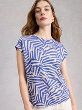 Load image into Gallery viewer, White Stuff 445355 ROWAN LINEN TEE
