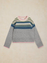 Load image into Gallery viewer, White Stuff 447470 CEDAR FAIRISLE JUMPER
