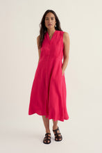 Load image into Gallery viewer, Seasalt B-Wm37170-37056 Sleeveless Carved Wood Dress

