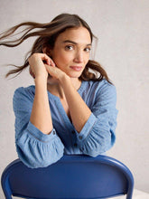 Load image into Gallery viewer, White Stuff 445358 Daisy dobby mix top
