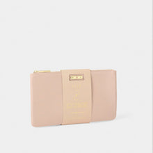 Load image into Gallery viewer, Katie Loxton Klb4106 BIRTHSTONE POUCH July sunstone in nude pink
