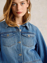 Load image into Gallery viewer, White Stuff 442699 CAMILLE DENIM JACKET
