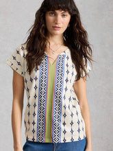 Load image into Gallery viewer, White Stuff 445349 NELLY NOTCH TEE
