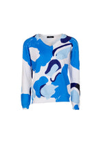 Load image into Gallery viewer, Peruzzi S24600 OCEAN PRINT KNIT
