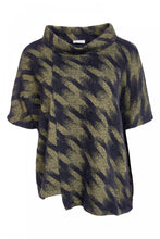 Load image into Gallery viewer, Naya Naw25244 HOUNDSTOOTH KNIT HIGH NECK
