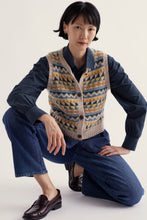 Load image into Gallery viewer, Seasalt B-Wm38755-39197 Dawson Pick Vest Fairisle
