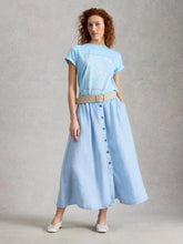 Load image into Gallery viewer, White Stuff 446060 Riley linen midi shirt
