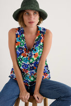 Load image into Gallery viewer, Seasalt B-Wm27072-35441 Cobbs Well Top Screenprint Floral Chalk
