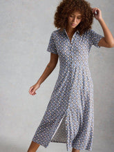 Load image into Gallery viewer, White Stuff 446106 Rua jersey shirt dress
