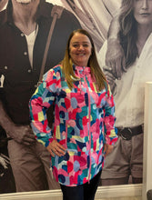 Load image into Gallery viewer, Wilderly Wear Llr-Cje CONFETTI JEWELS LONGLINE RAINCOAT
