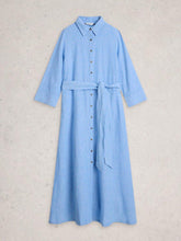 Load image into Gallery viewer, White Stuff 446134 Soma linen shirt dress
