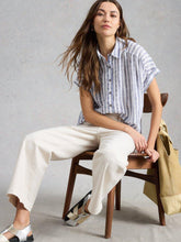 Load image into Gallery viewer, White Stuff 446205 Orla pop over shirt
