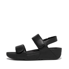 Load image into Gallery viewer, Fitflop Fv8-090 LULU ADJUSTABLE LEATHER BACK-STRAP SANDALS
