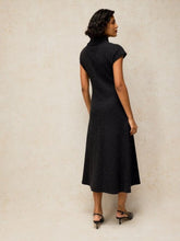 Load image into Gallery viewer, White Stuff 447557 RUBY ROLL NECK SPARKLE DRESS
