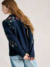 Load image into Gallery viewer, White Stuff 445543 Floral embroidered sweatshirt
