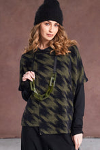 Load image into Gallery viewer, Naya Naw25244 HOUNDSTOOTH KNIT HIGH NECK
