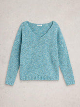 Load image into Gallery viewer, White Stuff 444060 TEXTURE V NECK
