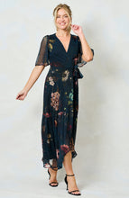 Load image into Gallery viewer, Hope And Ivy 6550A ABBY MAXI WRAP DRESS
