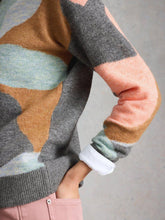 Load image into Gallery viewer, White Stuff 445412 Aria abstract jumper
