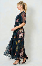 Load image into Gallery viewer, Hope And Ivy 6550A ABBY MAXI WRAP DRESS
