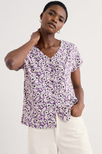 Load image into Gallery viewer, Seasalt B-Wm22467-35684 Studio Glass Top Winsome Floral Pansy
