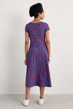 Load image into Gallery viewer, Seasalt B-Wm22297-32257 Chapelle Dress Looping Floral Dark Voyage
