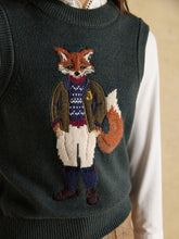 Load image into Gallery viewer, Joules Av0818 JONTY TANK TWEED GREEN

