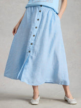 Load image into Gallery viewer, White Stuff 446060 Riley linen midi shirt

