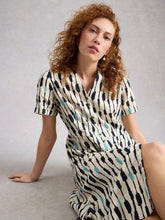 Load image into Gallery viewer, White Stuff 445257 IRIS LINEN DRESS
