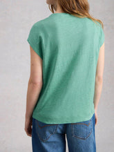 Load image into Gallery viewer, White Stuff 445355 ROWAN LINEN TEE
