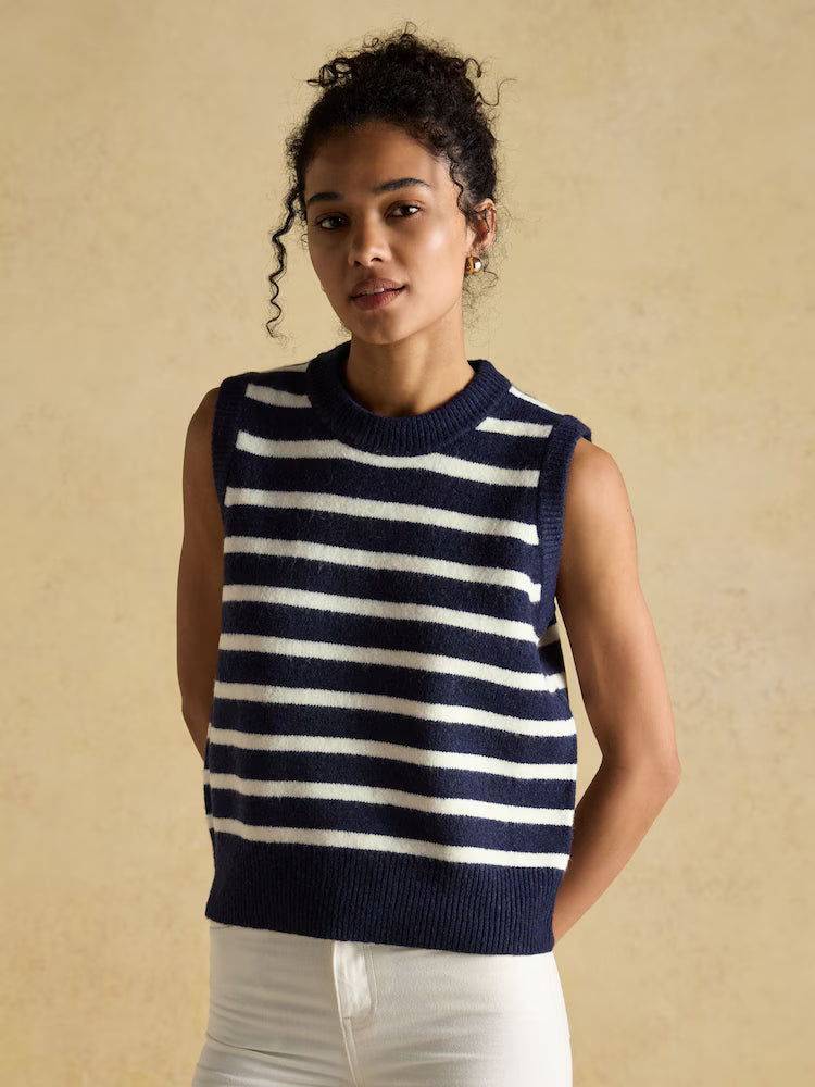 Joules Av0673 HOLLY TANK STRIPE
