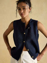 Load image into Gallery viewer, Joules Av1007 HOLLY BUTTON TANK
