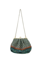 Load image into Gallery viewer, One Hundred Stars Bklamueml KISS LOCK CLUTCH BAG

