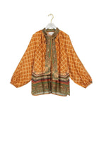 Load image into Gallery viewer, One Hundred Stars Tpbamugld PUSSYBOW BLOUSE
