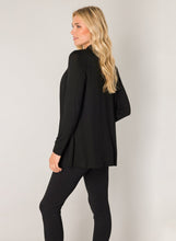 Load image into Gallery viewer, Base Level 6000001 YALA LONG CARDIGAN black yayla
