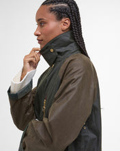 Load image into Gallery viewer, Barbour Lwx1485ol52 Barbour Evette Wax     Fern/Be
