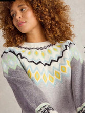 Load image into Gallery viewer, White Stuff 442109 FROSTED FAIRISLE JUMPER
