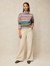 Load image into Gallery viewer, White Stuff 447471 FELICITY FAIRISLE JUMPER
