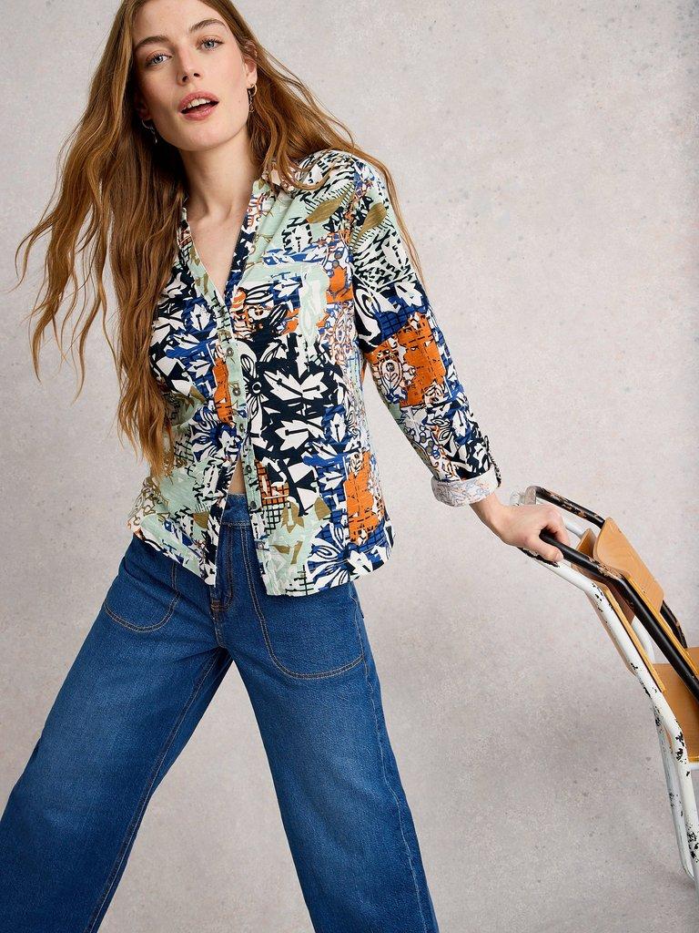 White Stuff 444334 ANNIE JERSEY SHIRT