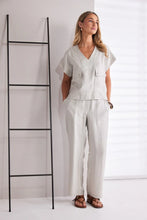 Load image into Gallery viewer, Naya Npa26220 Patch pocket V neck top
