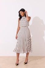 Load image into Gallery viewer, The 8Th Sign 8Ss744 MILLY PLEAT POLKA DRESS

